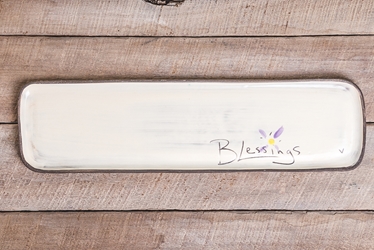 Blessings Long Rectangle Tray 